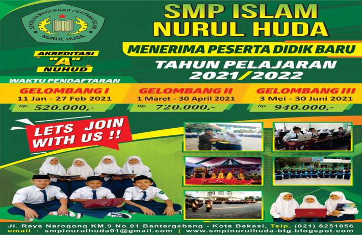 Informasi Kegiatan Calon Peserta Didik Baru TA 2021-2022